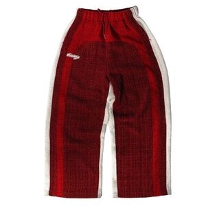 Visionary Club Red Striped Knit Lounge Pants (UNISEX)